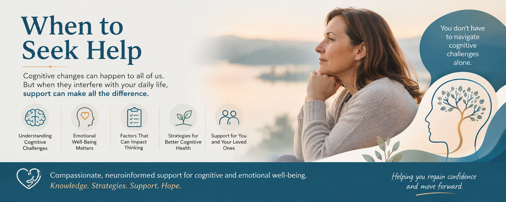 Compassionate Support for Cognitive Well-Being When to seek help